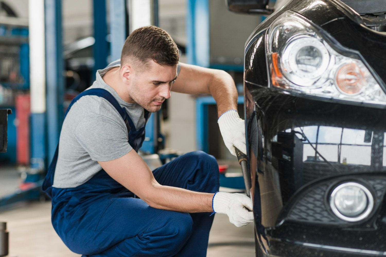 Car bumper repair