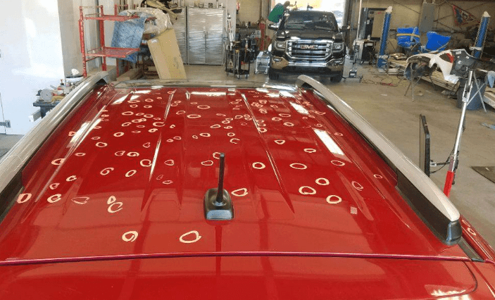 vehicle hail damage repair near me