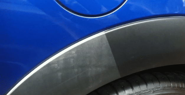 how to remove scratches from black plastic bumper