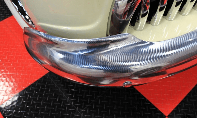 polish chrome bumper