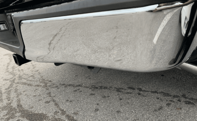 steel bumper dent repair cost